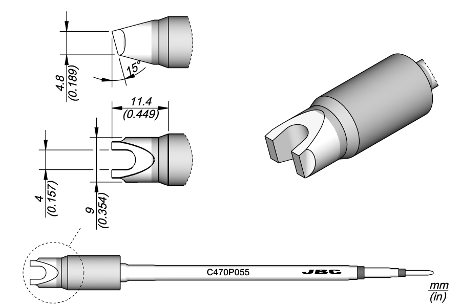 C470P055 - Barrel Cartridge Ø 4